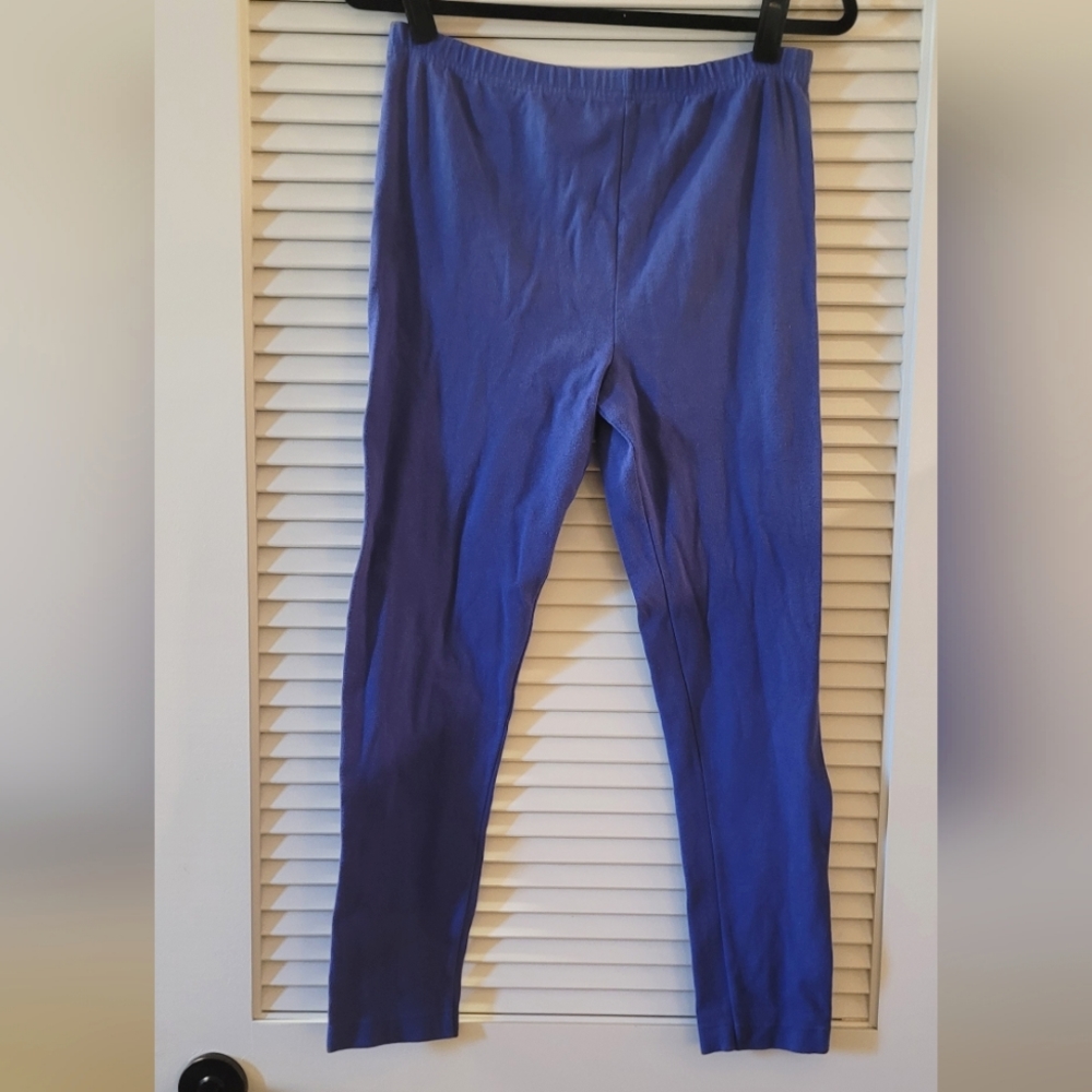 Brass Plum- Periwinkle Vintage Leggings